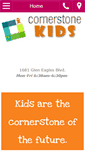 Mobile Screenshot of cornerstonekids.net